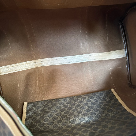 Authentic Vintage Celine Macadam Boston Bag - Picture 11 of 17